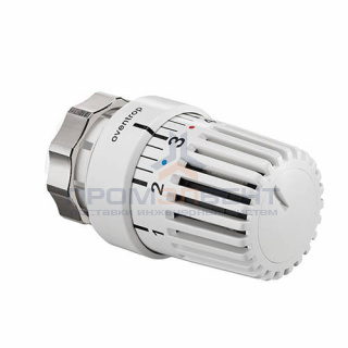 Головка термостатическая Oventrop Uni LDV - клеммное соединение (0-28°C, белый, для Danfoss RAV)
