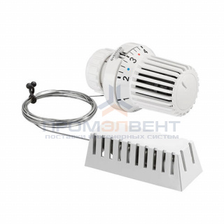 Головка термостатическая Oventrop Uni XD - клеммное соединение (0-28°C с выносным датчиком 2м белый)