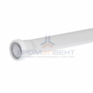 Труба для внутренней канализации СИНИКОН Comfort Plus - D110x3.8 мм, длина 500 мм (цвет белый)