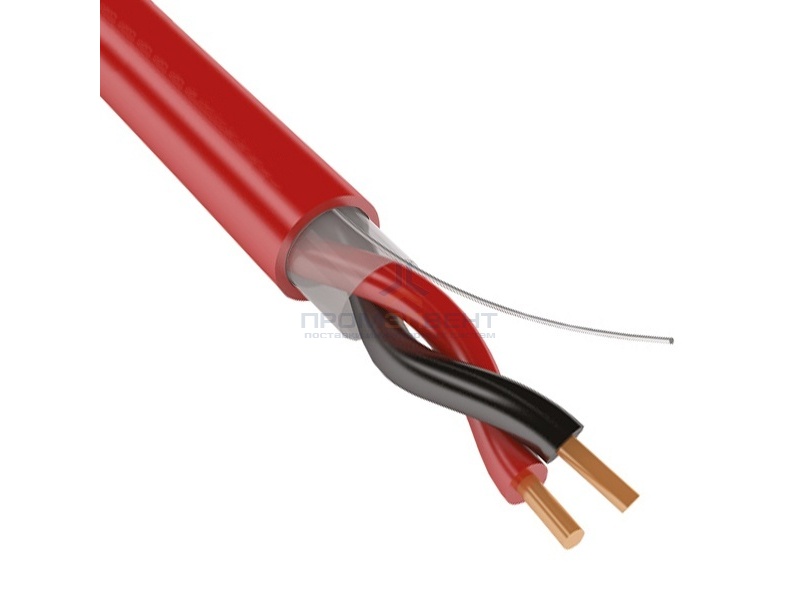 Кабель КСВВнг(А)-LS 2х0,8  [бухта 200м]