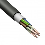 Кабель силовой ВВГнг(А)-FRLS (180) 5х2,5 ок огнестойкий ГОСТ 31996 (Конкорд)