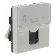 Розетка RJ45 Legrand Mosaic кат.6 UTP 2М