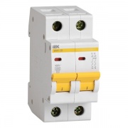Автоматический выключатель ВА47-29 2Р 25А 4,5кА характеристика D ИЭК (автомат)